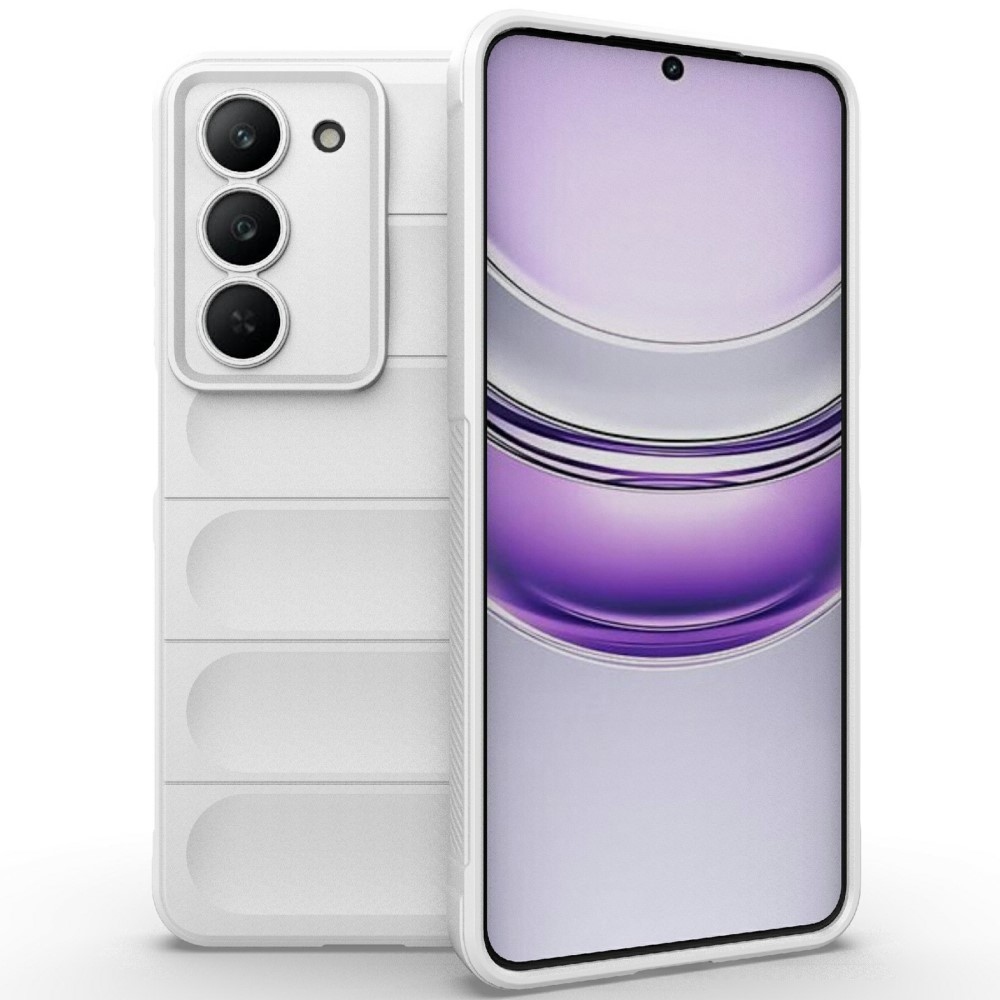 Rugg odolný gelový obal na Realme 14x 5G - bílý