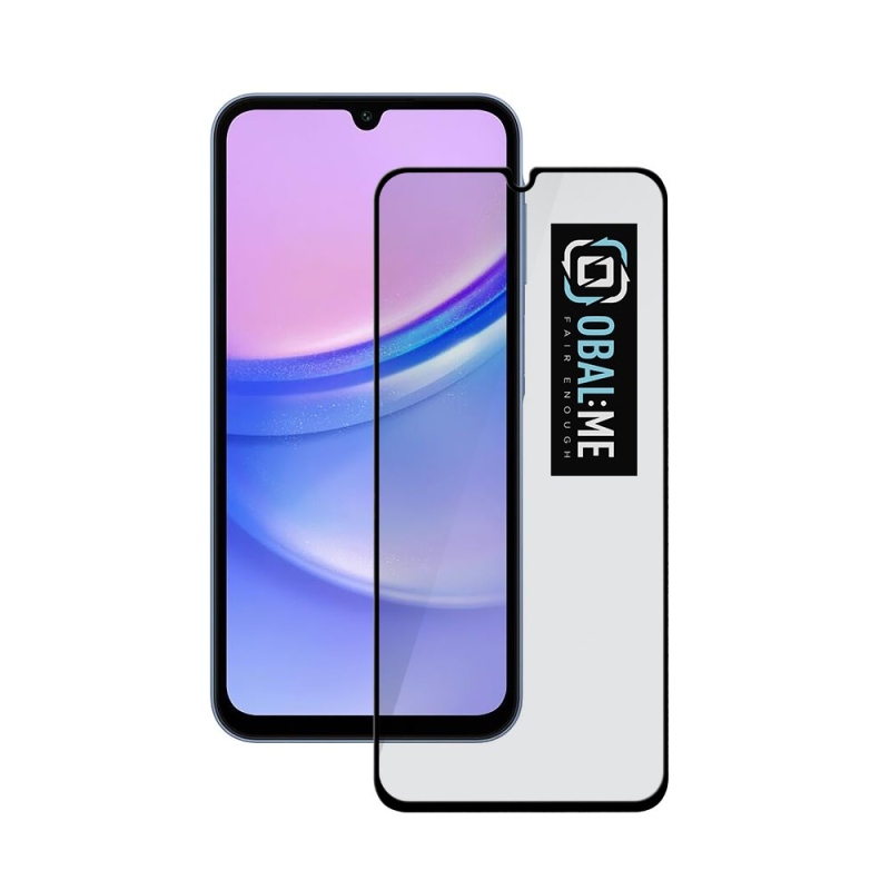 OBAL:ME 5D Tvrzené Sklo pro Samsung Galaxy A15 4G/5G Black
