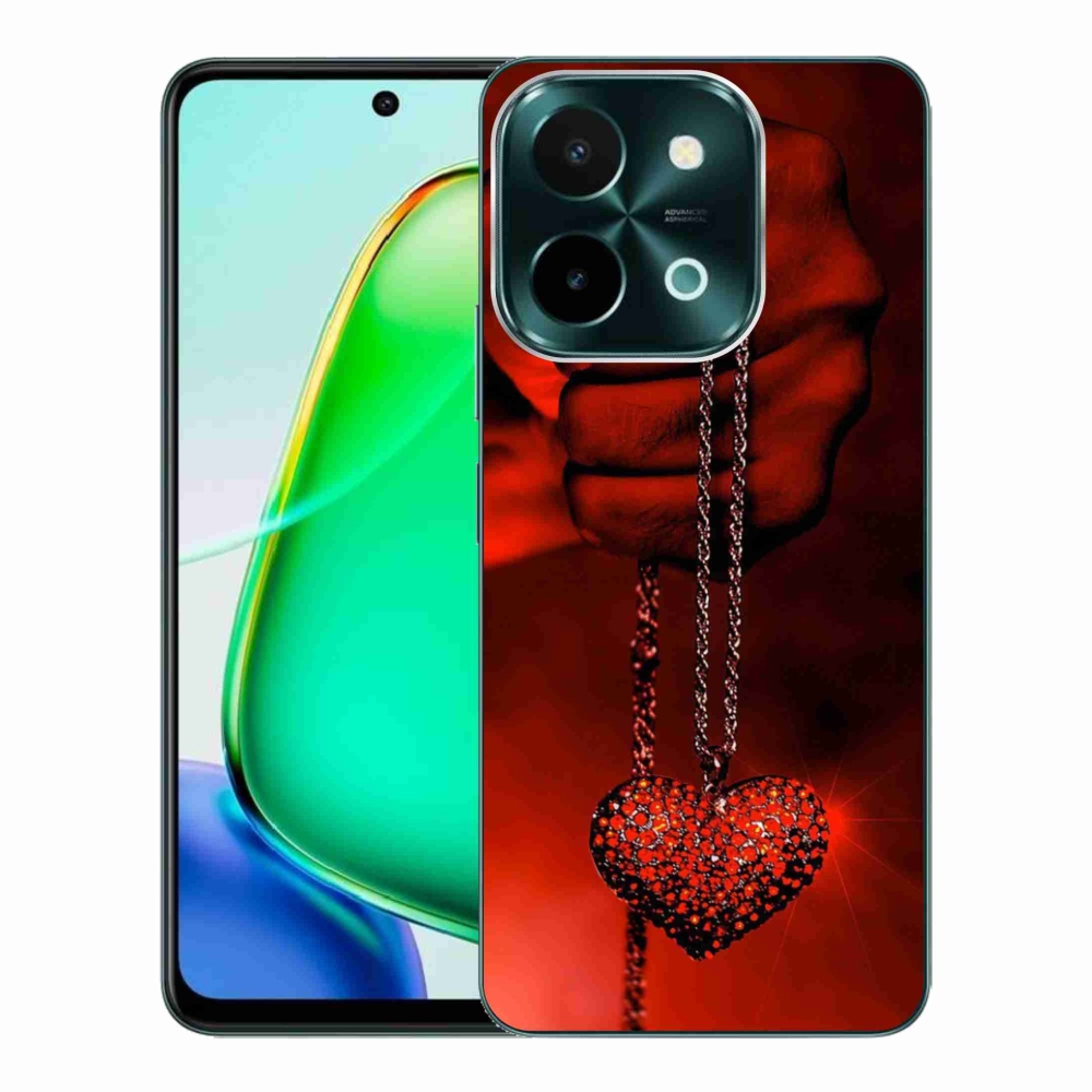 Gelový kryt mmCase na Vivo Y28 - náhrdelník
