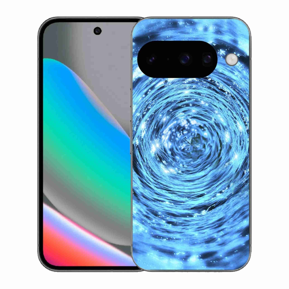 Gelový kryt mmCase na Google Pixel 10 - vodní vír