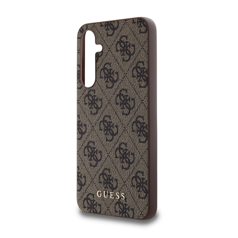 Guess 4G Zadní Kryt pro Samsung Galaxy A55 5G Brown