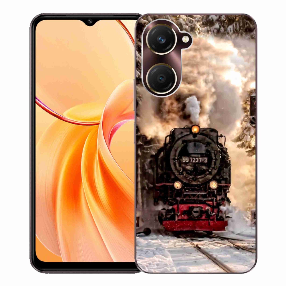 Gelový kryt mmCase na Vivo Y28s 5G - vlak