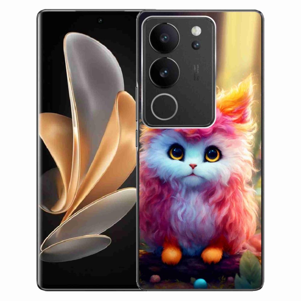 Gelový kryt mmCase na Vivo V29 5G - roztomilé kotě 5