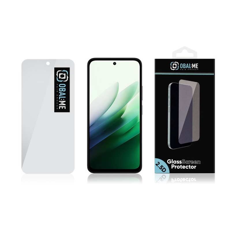OBAL:ME 2.5D Tvrzené Sklo pro Xiaomi Redmi 15 5G Clear