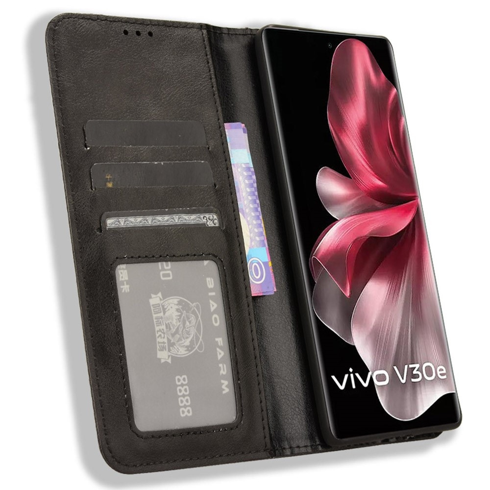 Multi knížkové pouzdro na Vivo V40 Lite 5G - černé