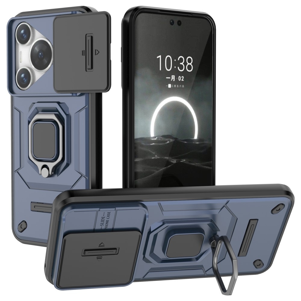 Lens odolný kryt na Huawei Pura 70 - modrý