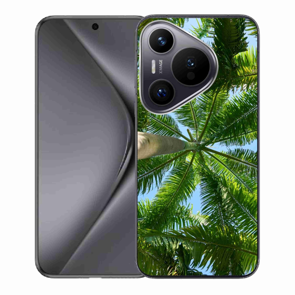 Gelový kryt mmCase na Huawei Pura 70 - palmy