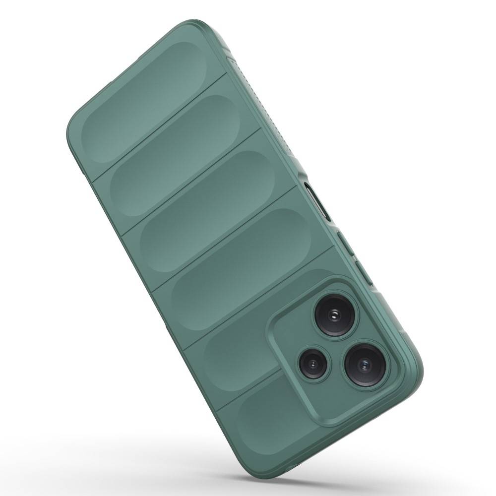 Rugg odolný gelový obal na Xiaomi Redmi 12 5G - zelený