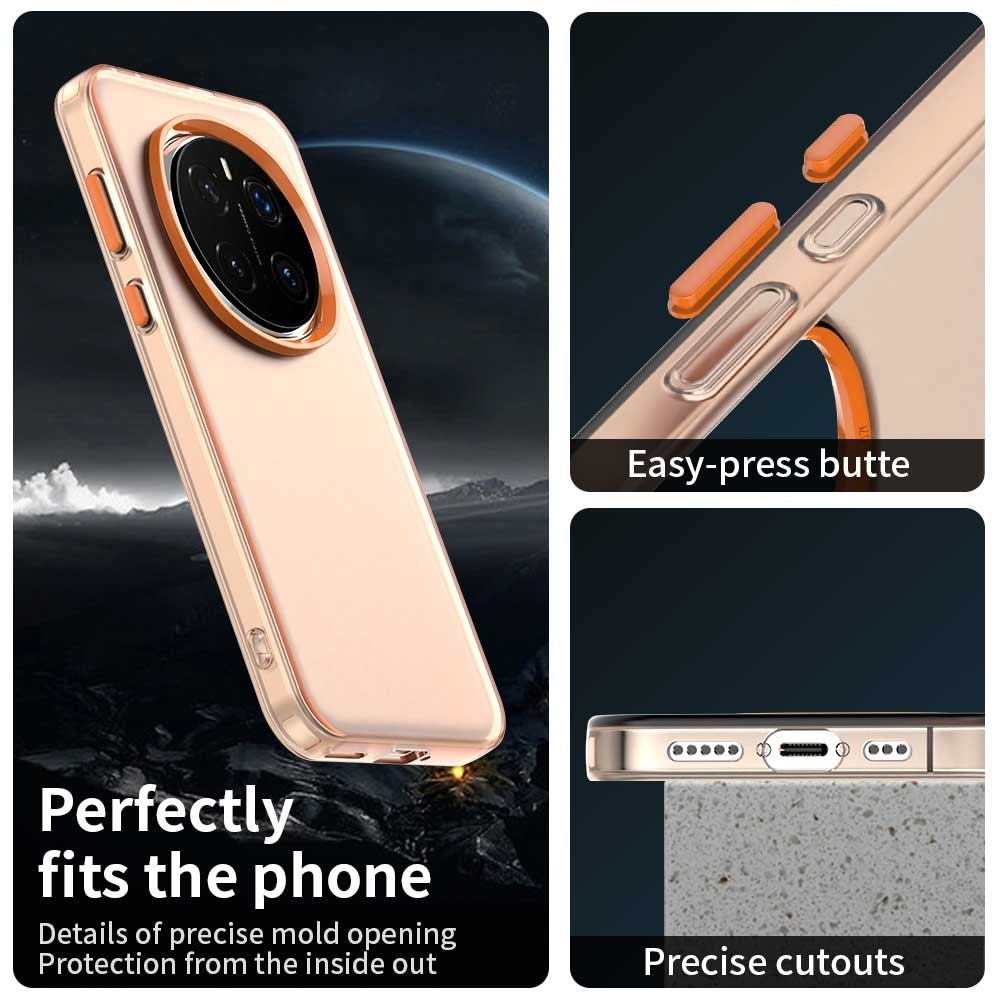 Candy matný gelový obal na Honor Magic 7 Pro 5G - oranžový