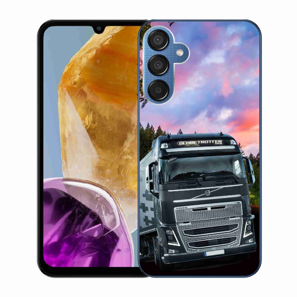 Gelový kryt mmCase na Samsung Galaxy M15 5G - kamion 2