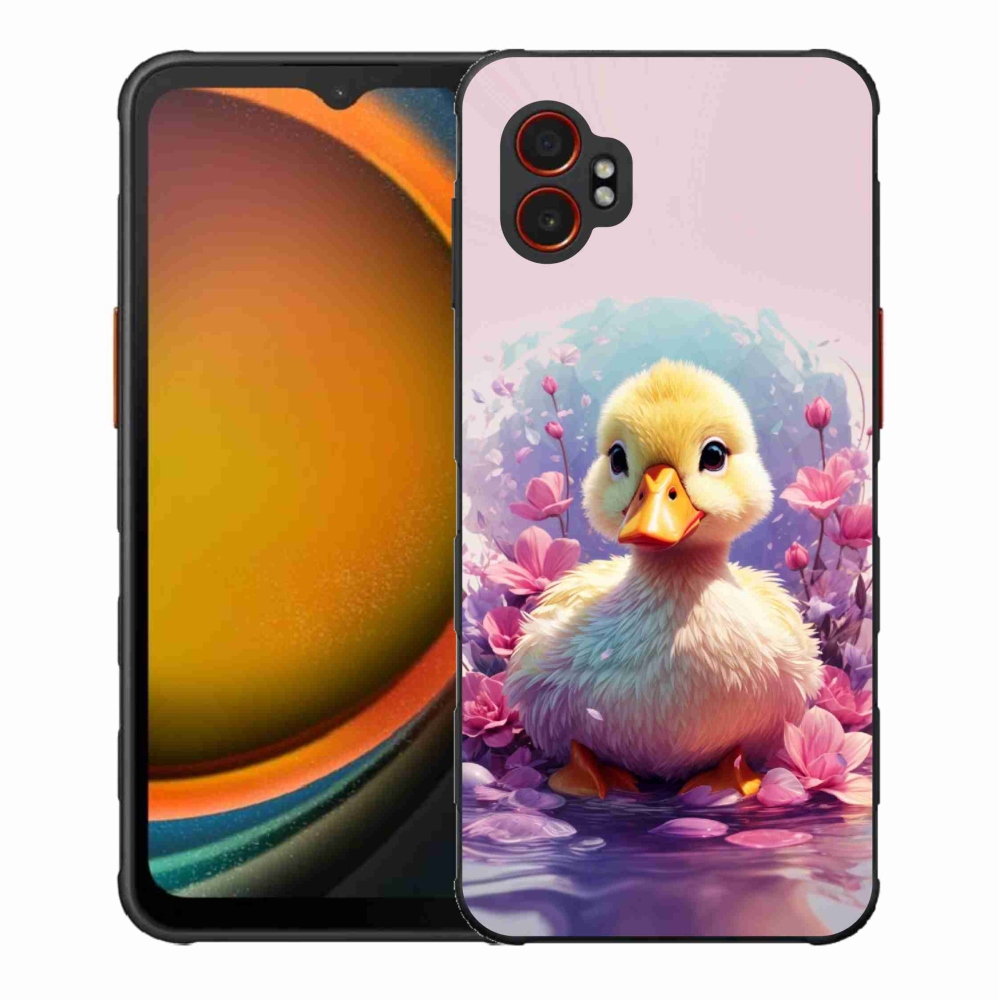 Gelový kryt mmCase na Samsung Galaxy Xcover 7 Pro - kachnička