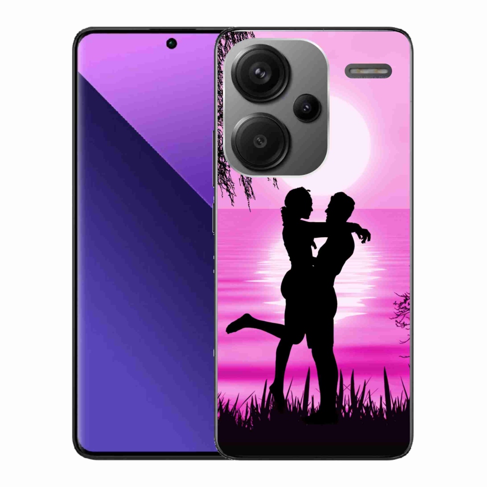 Gelový obal mmCase na Xiaomi Redmi Note 13 Pro+ 5G - západ slunce