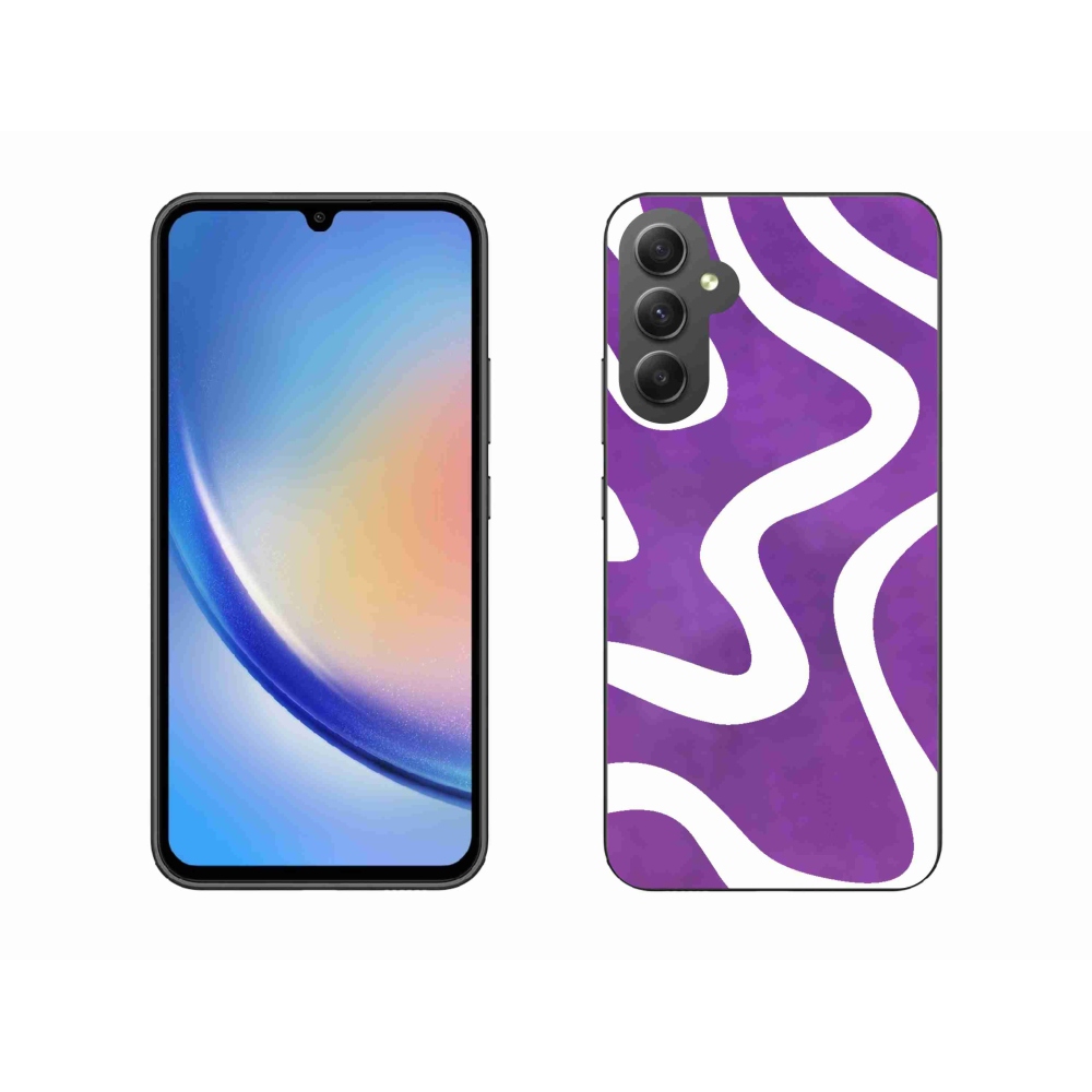 Gelový kryt mmCase na Samsung Galaxy A34 5G - abstrakt 30
