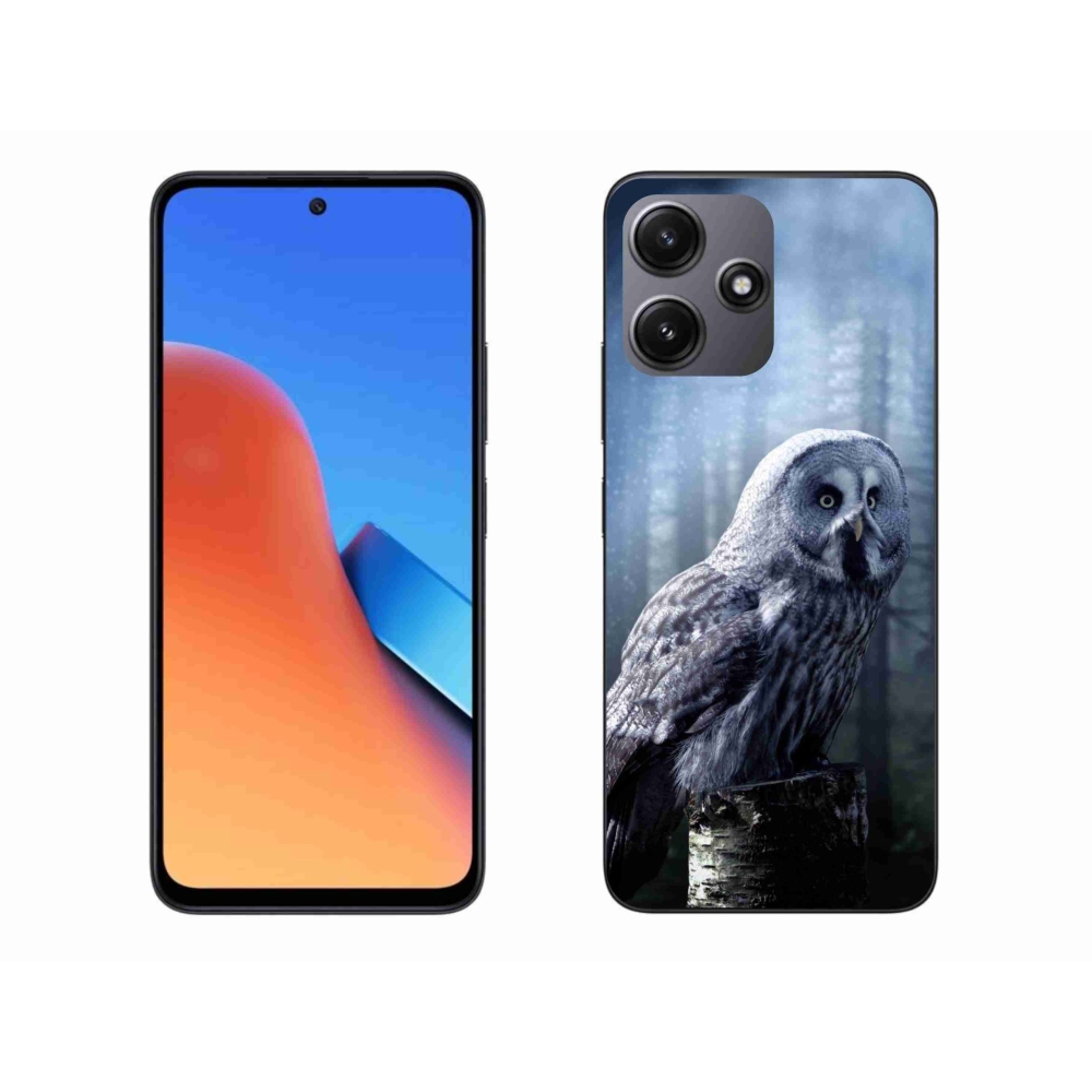 Gelový kryt mmCase na Xiaomi Redmi 12 5G - sova