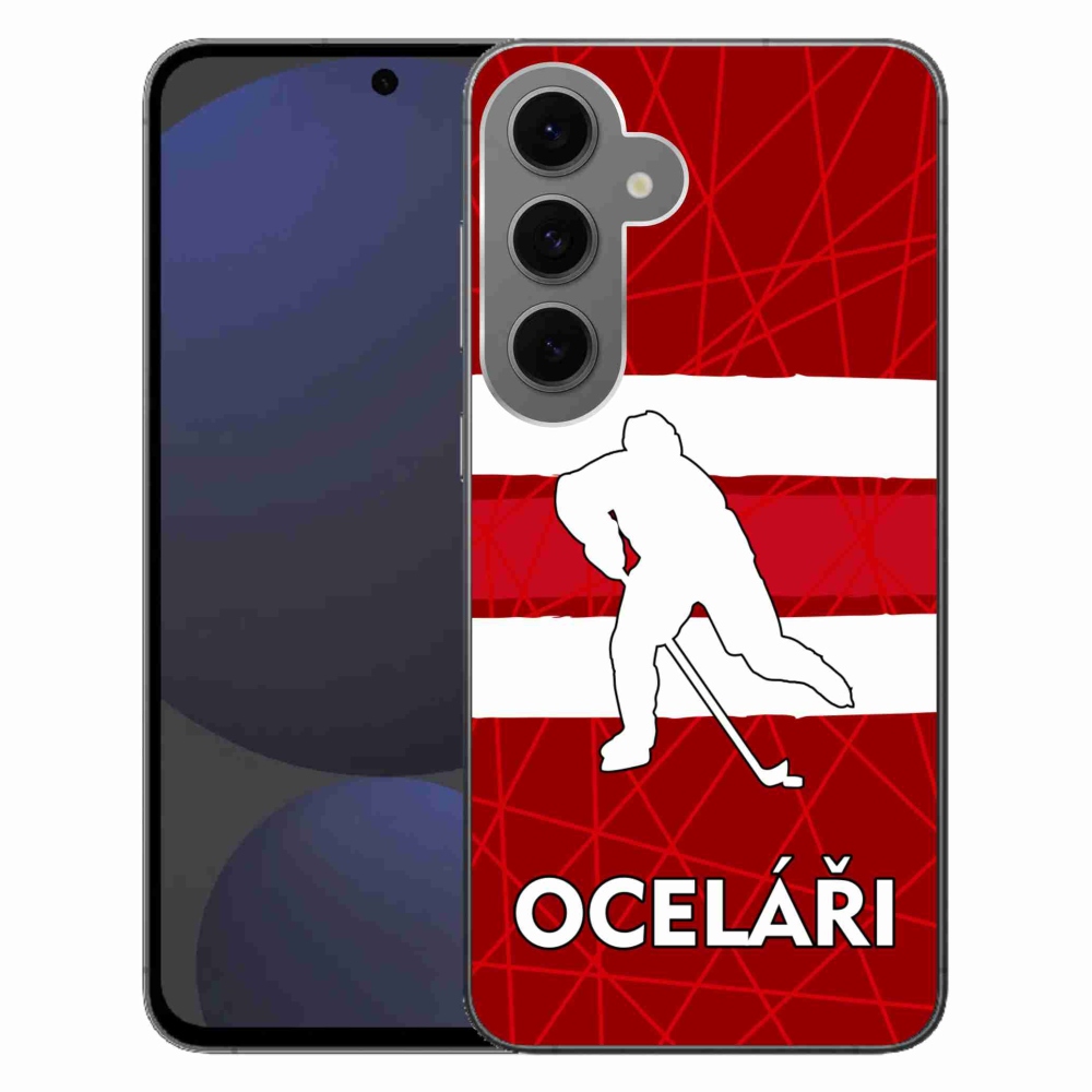 Gelový kryt mmCase na Samsung Galaxy S24 FE - Oceláři
