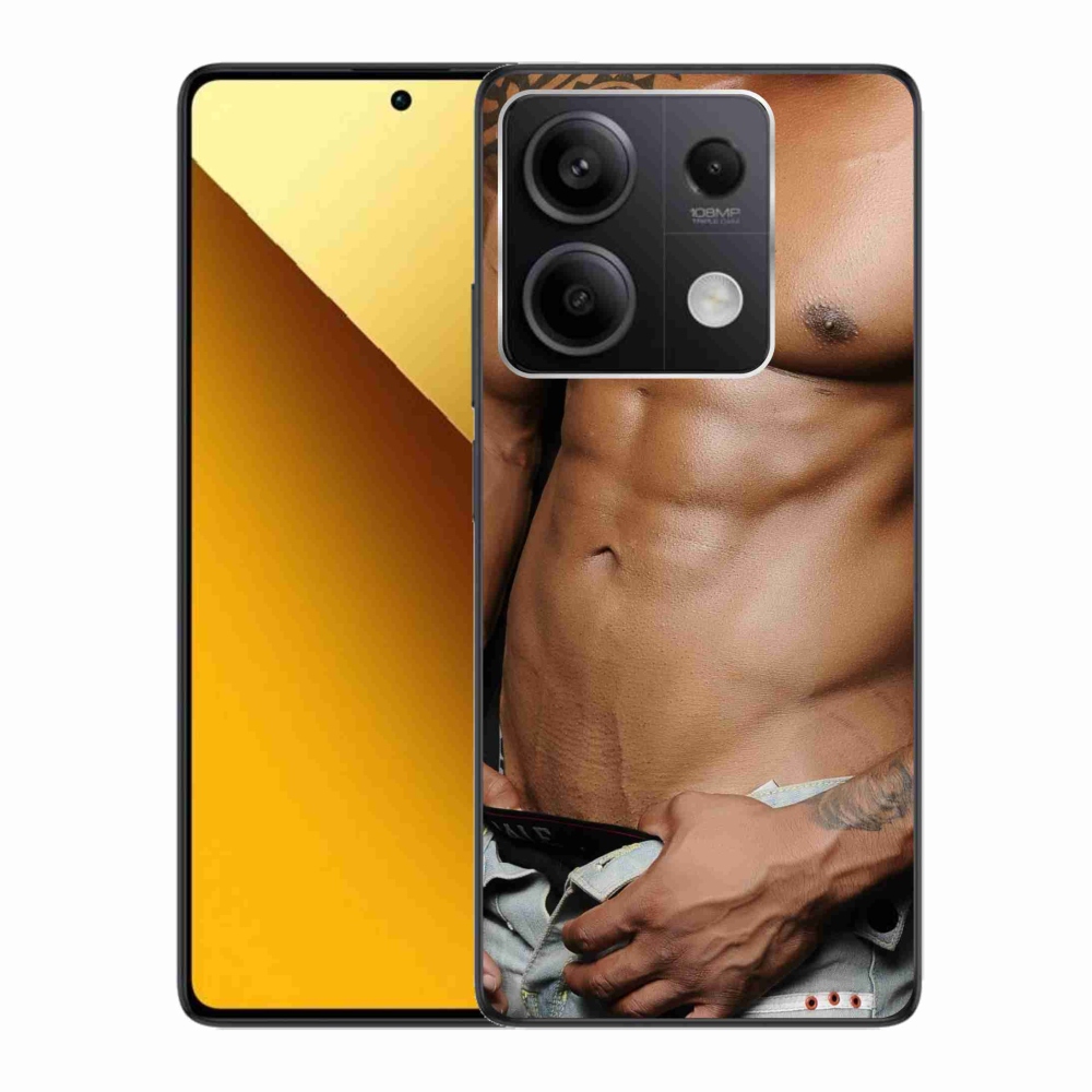 Gelový kryt mmCase na Xiaomi Redmi Note 13 5G - sexy muž