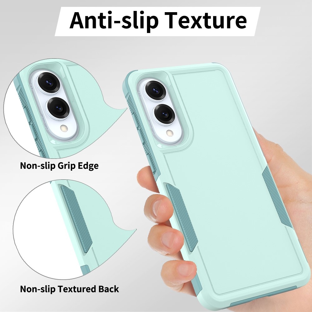 Shocky odolný kryt na Samsung Galaxy S25 Edge - světlezelený
