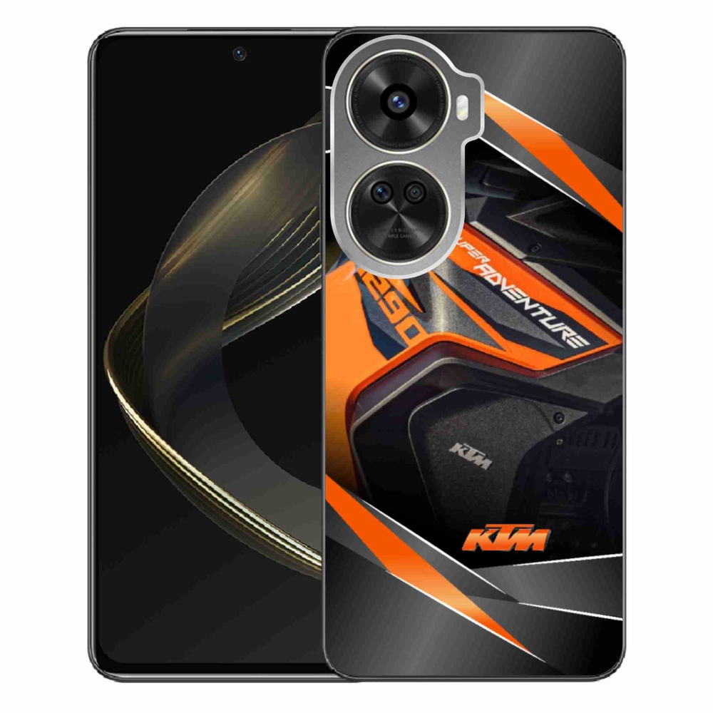 Gelový kryt mmCase na Huawei Nova 12 SE - motorka ktm
