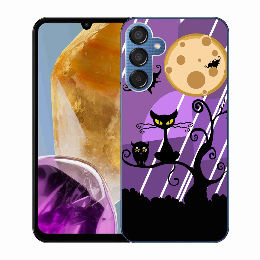 Gelový kryt mmCase na Samsung Galaxy M15 5G - halloween