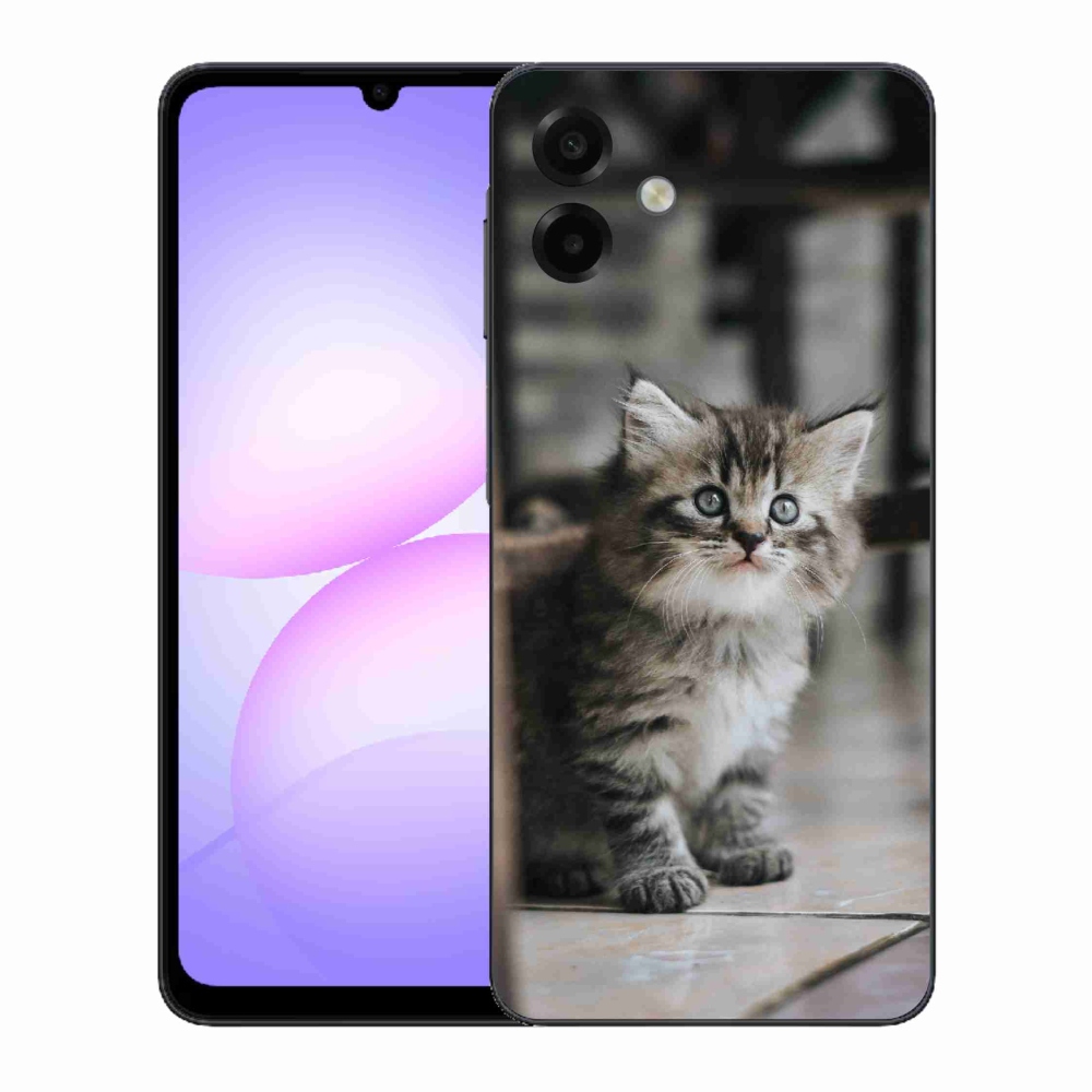 Gelový kryt mmCase na Samsung Galaxy A07 4G - koťátko