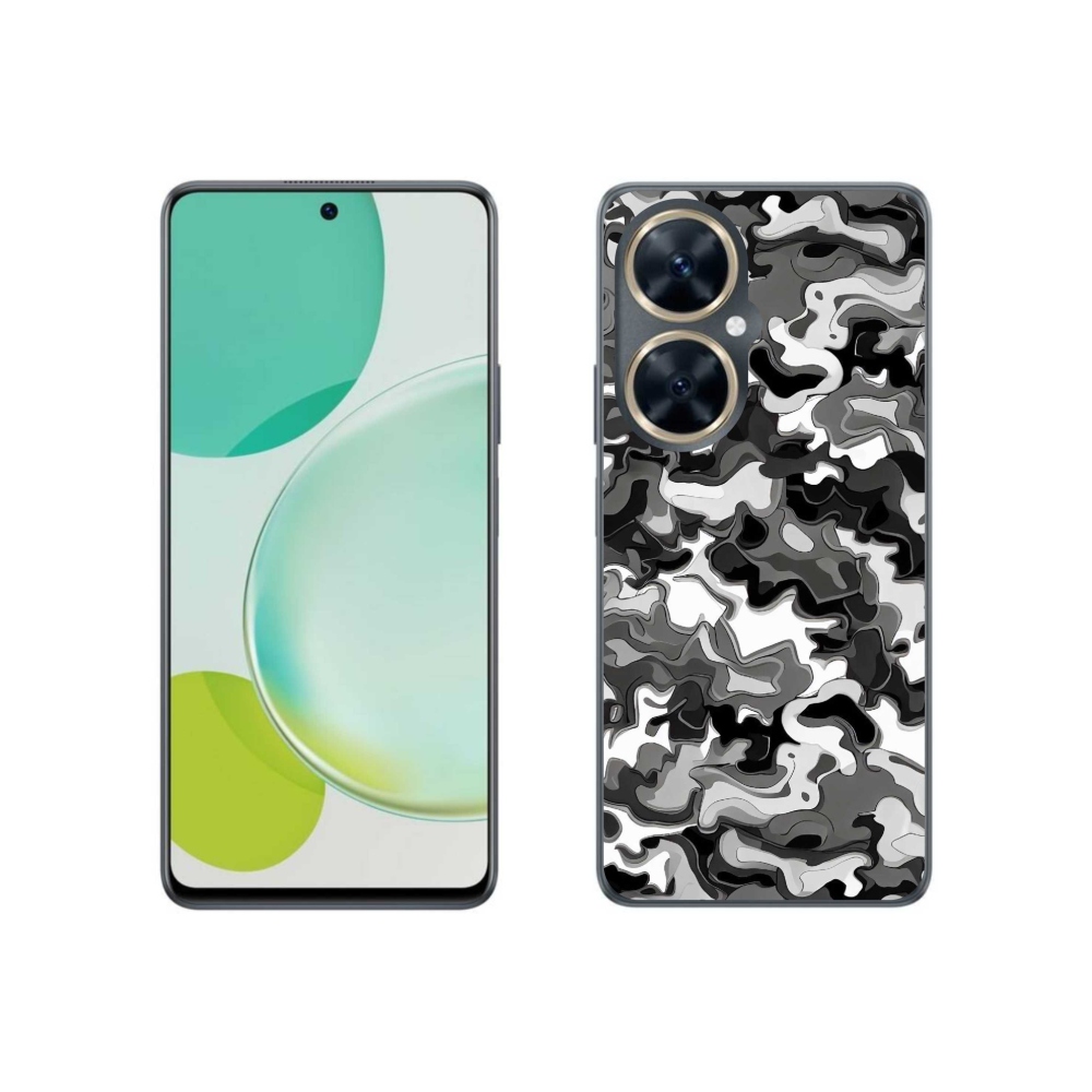 Gelový kryt mmCase na Huawei Nova 11i - maskáčový vzor 3