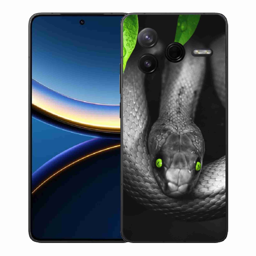 Gelový kryt mmCase na Xiaomi Poco F7 Pro - had