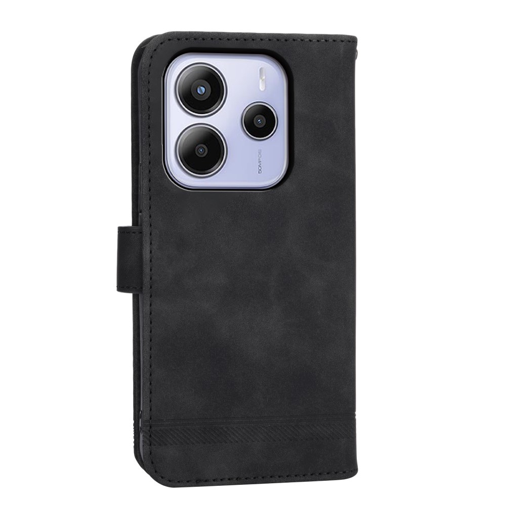 DIERFENG knížkové pouzdro na Xiaomi Redmi Note 14 - černé
