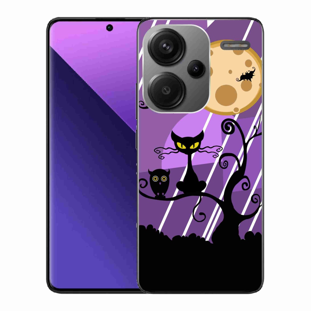 Gelový kryt mmCase na Xiaomi Redmi Note 13 Pro+ 5G - halloween
