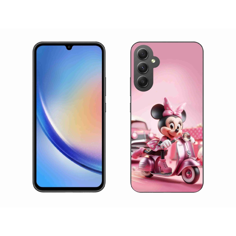Gelový kryt mmCase na Samsung Galaxy A34 5G - minnie 1