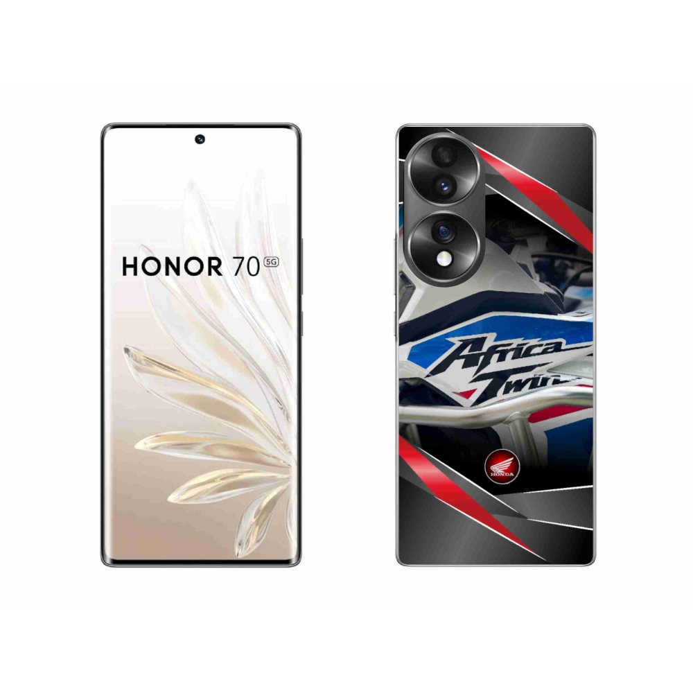Gelový kryt mmCase na Honor 70 - motorka honda