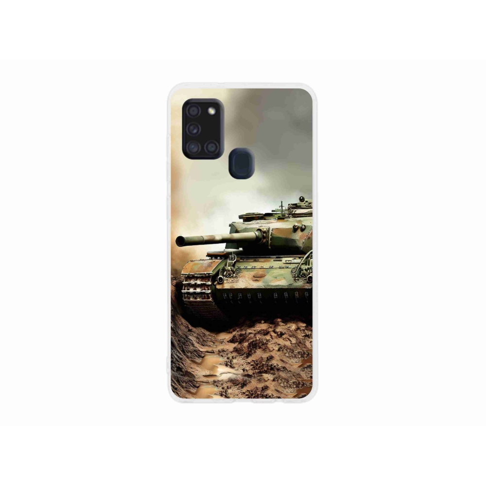 Gelový kryt mmCase na Samsung Galaxy A21s - tank