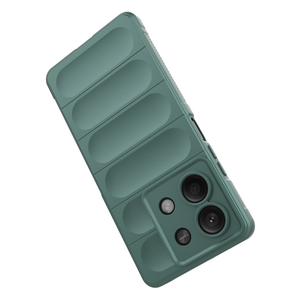 Rugg odolný gelový obal na Xiaomi Redmi Note 13 5G - zelený