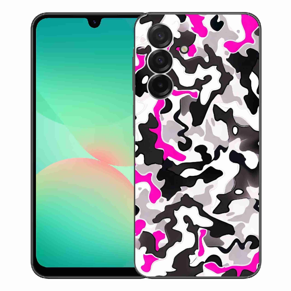 Gelový kryt mmCase na Samsung Galaxy A26 5G - maskáčový vzor 5