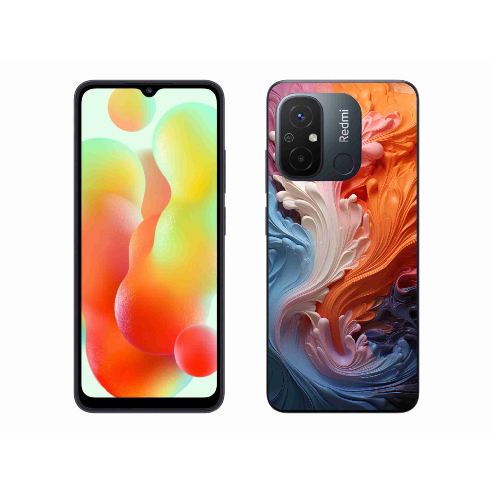 Gelový kryt mmCase na Xiaomi Redmi 12C - abstraktní motiv 8