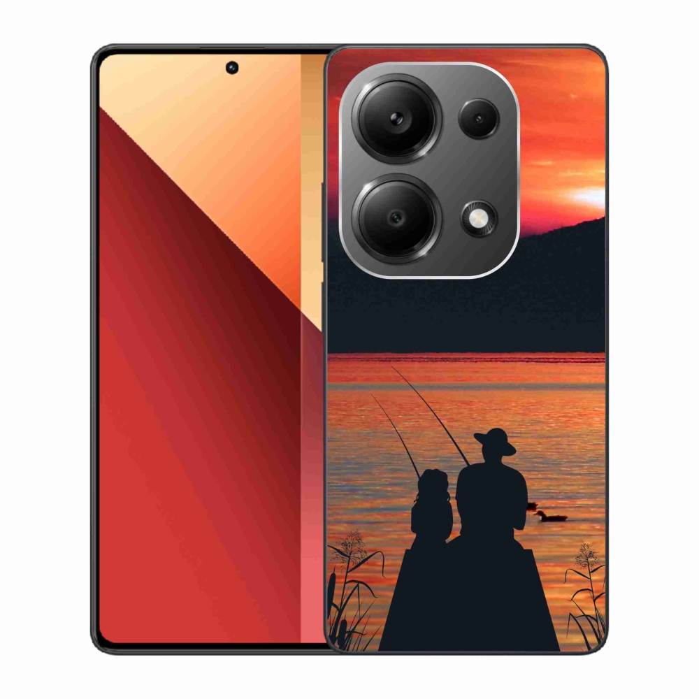 Gelový kryt mmCase na Xiaomi Redmi Note 13 Pro 4G/Poco M6 Pro - rybaření 3