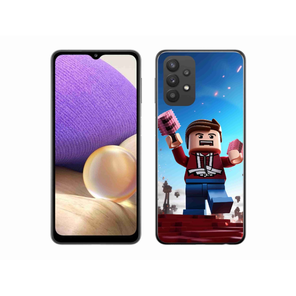 Gelový kryt mmCase na Samsung Galaxy A32 5G - roblox 2