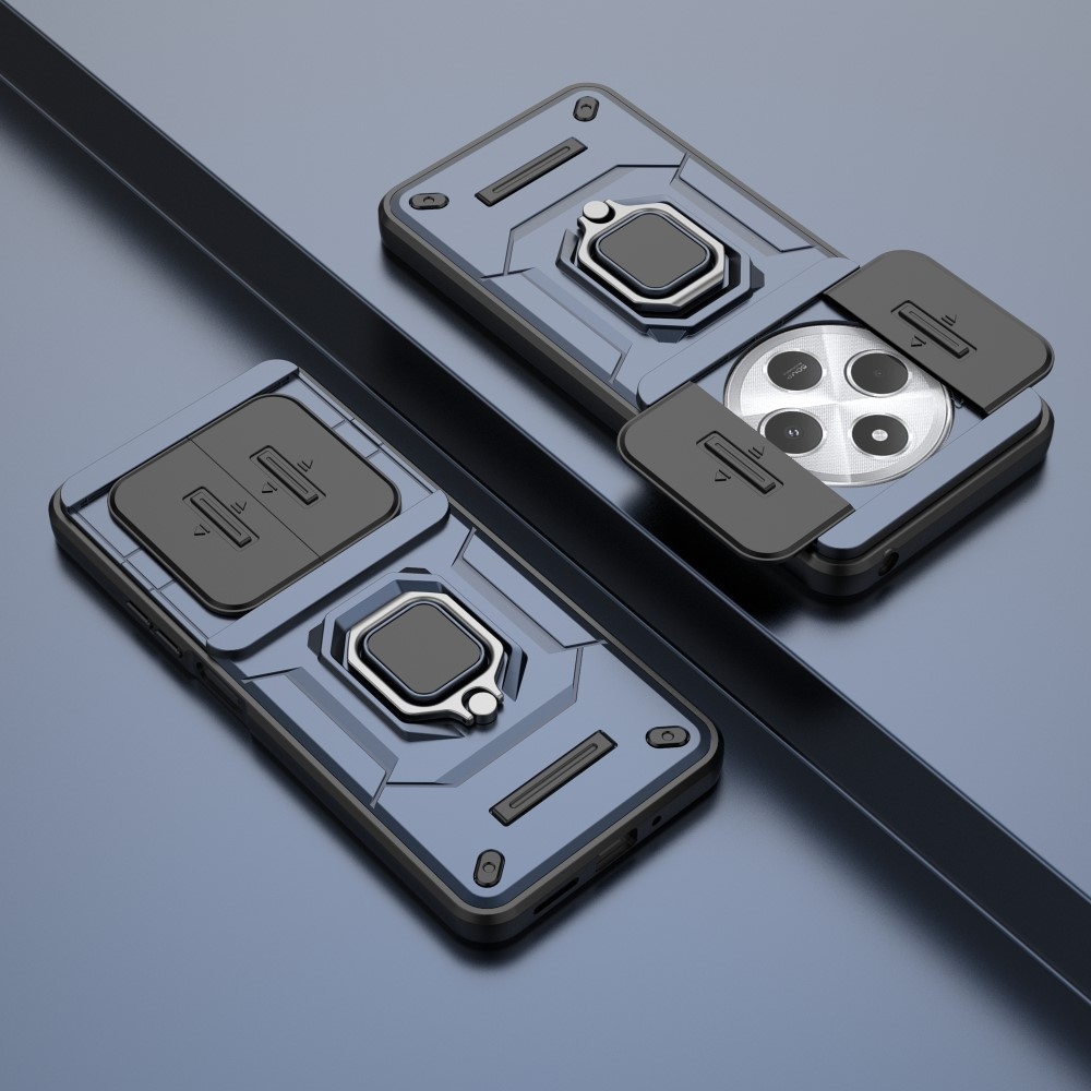 Lens odolný kryt na Xiaomi Redmi 14C/Poco C75 - modrý