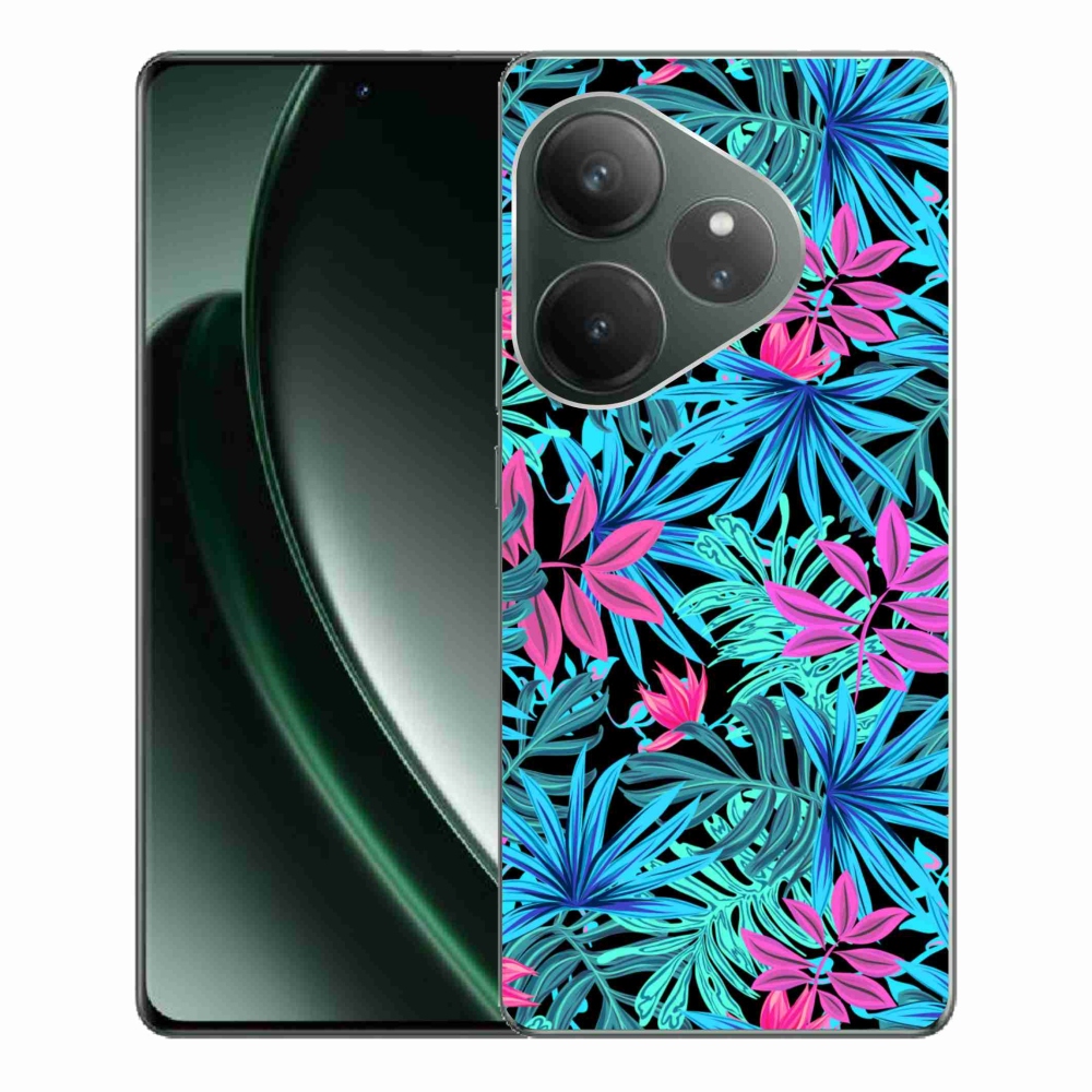 Gelový kryt mmCase na Realme GT 6 5G/GT 6T 5G - květiny 3