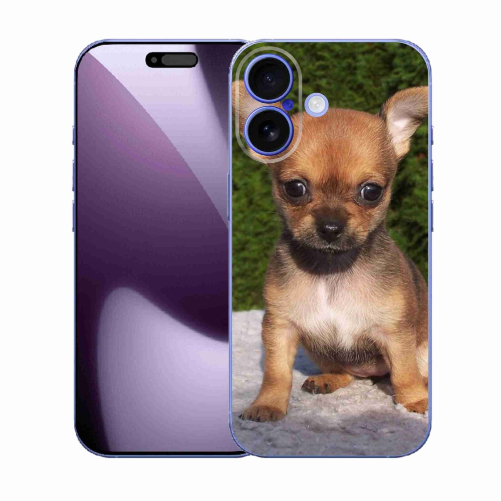 Gelový kryt mmCase na iPhone 17 - čivava 3