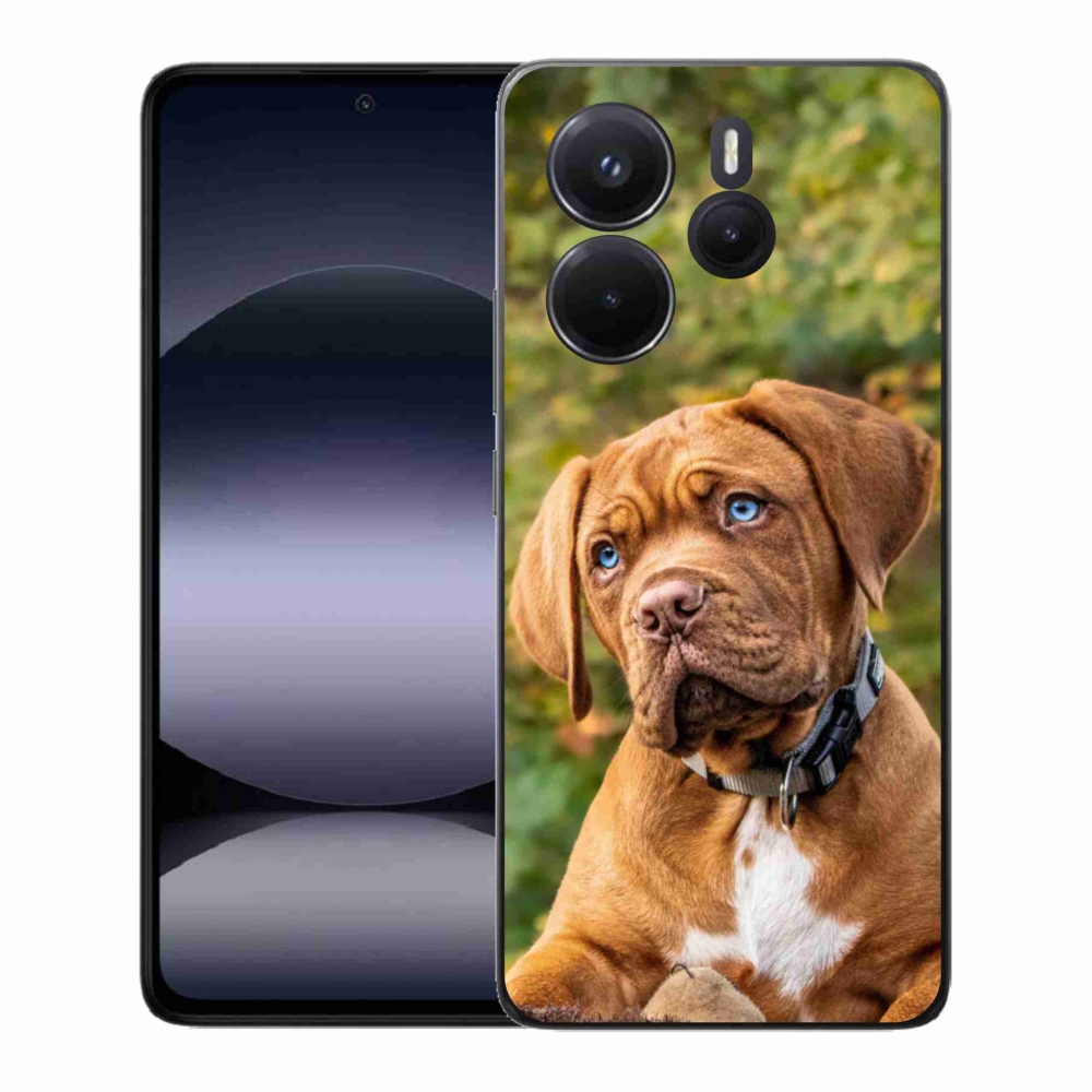 Gelový kryt mmCase na Xiaomi Redmi Note 14 - štěně 
