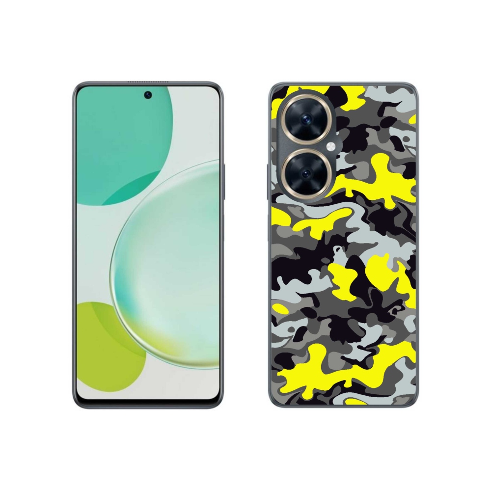 Gelový kryt mmCase na Huawei Nova 11i - maskáčový vzor 6