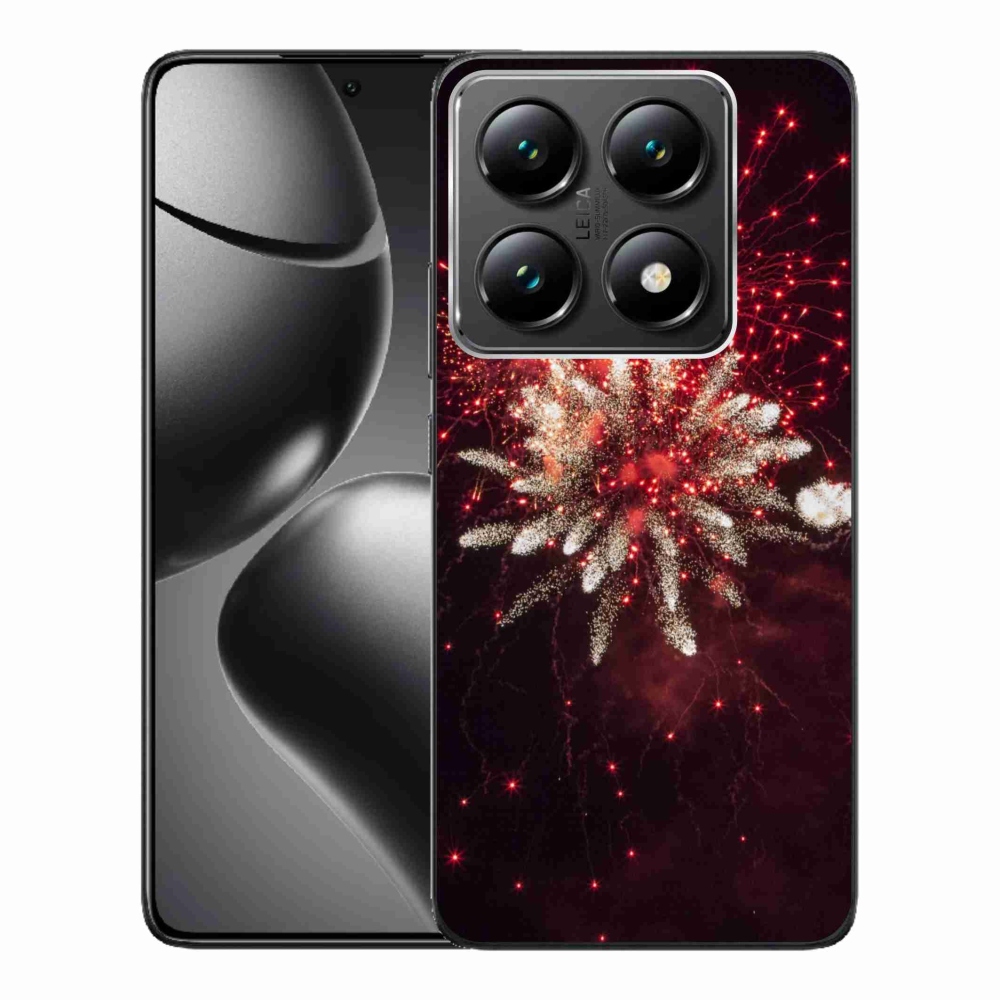 Gelový kryt mmCase na Xiaomi 14T Pro - ohňostroj