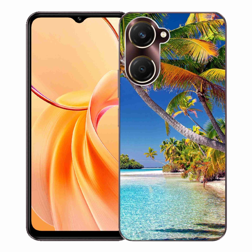 Gelový kryt mmCase na Vivo Y28s 5G - mořská pláž