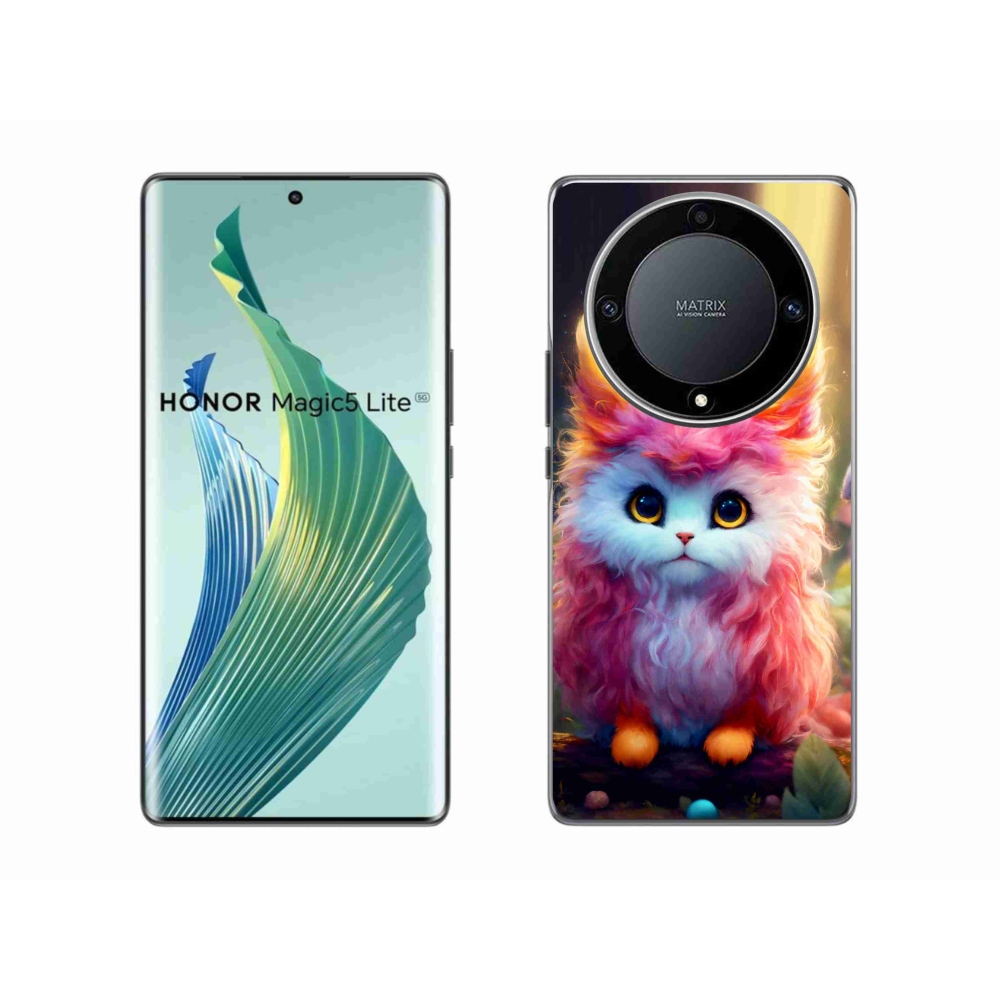 Gelový kryt mmCase na Honor Magic 5 Lite 5G - roztomilé kotě 5
