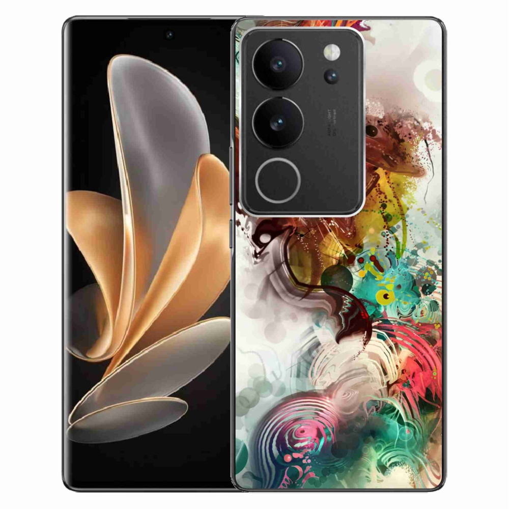 Gelový kryt mmCase na Vivo V29 5G - abstrakt 1