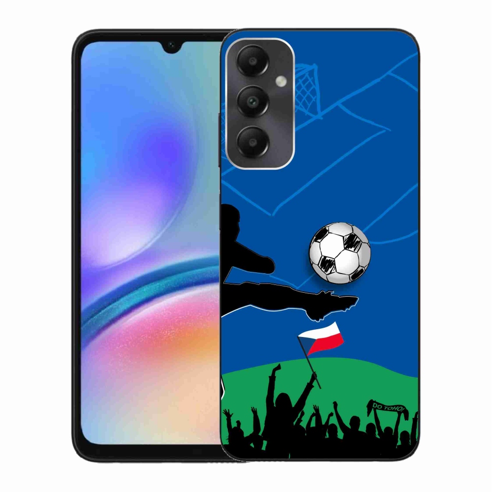 Gelový kryt mmCase na Samsung Galaxy A05s - fanoušci fotbalu