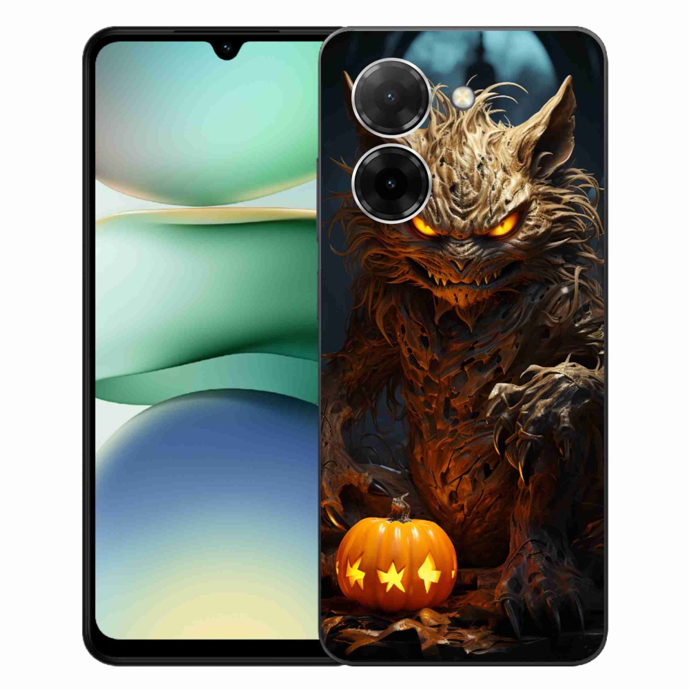 Gelový kryt mmCase na Xiaomi Redmi A5 (173.45x79.35x8.45mm) - halloweenská příšera