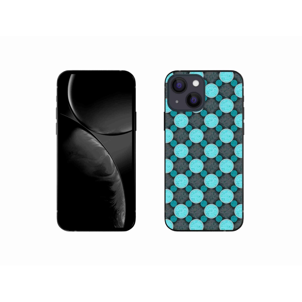 Gelový kryt mmCase na iPhone 13 mini - abstraktní motiv 14