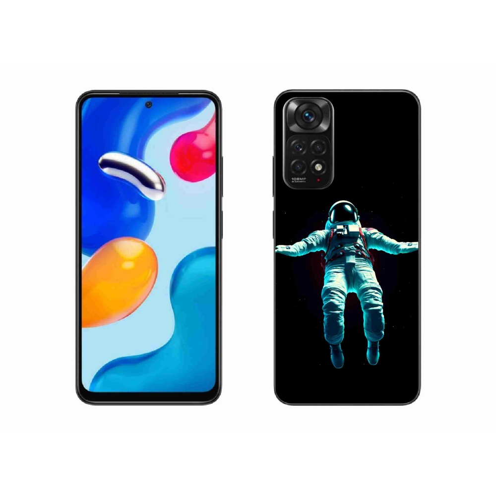 Gelový kryt mmCase na Xiaomi Redmi Note 11 4G - kosmonaut