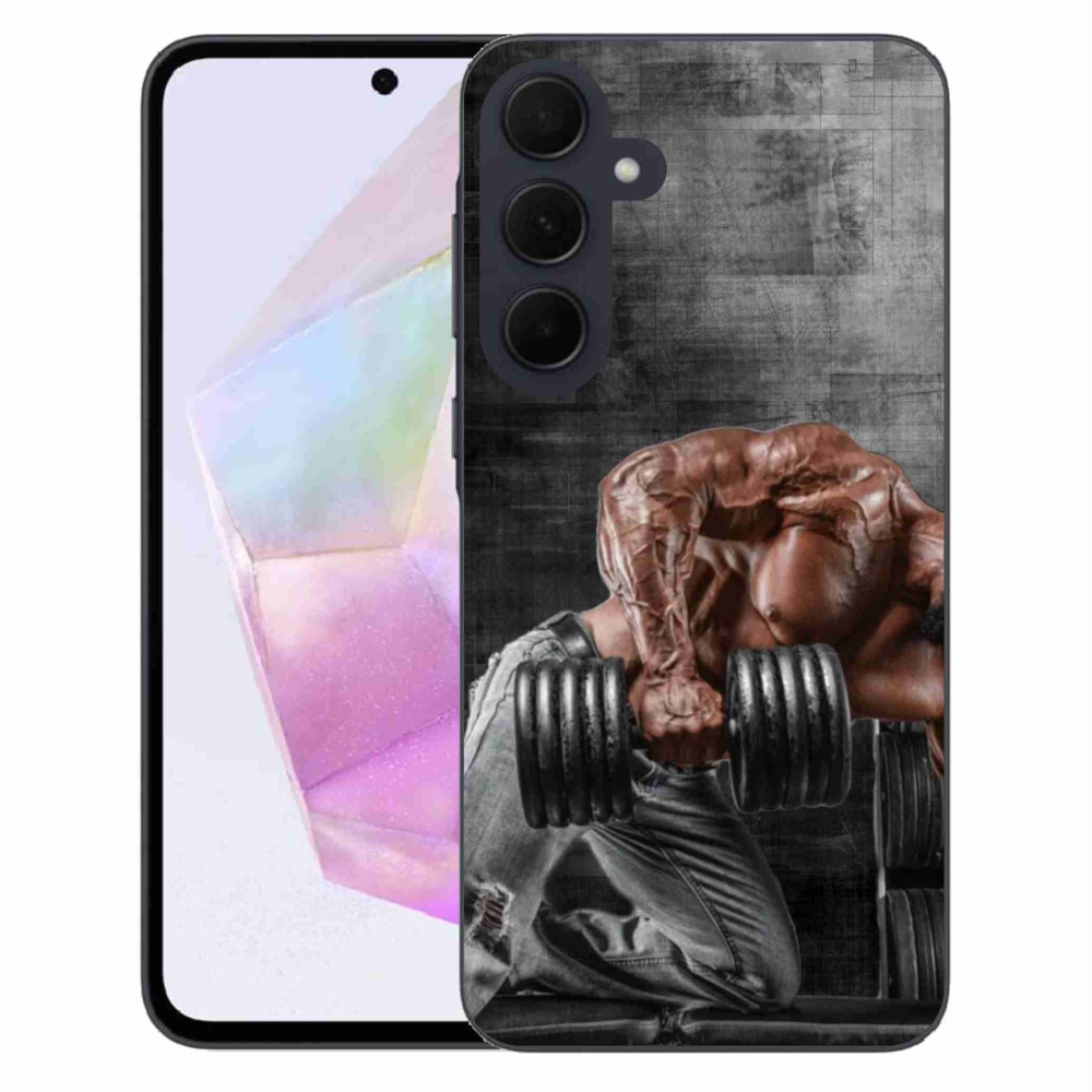 Gelový kryt mmCase na Samsung Galaxy A35 5G - posilování 1